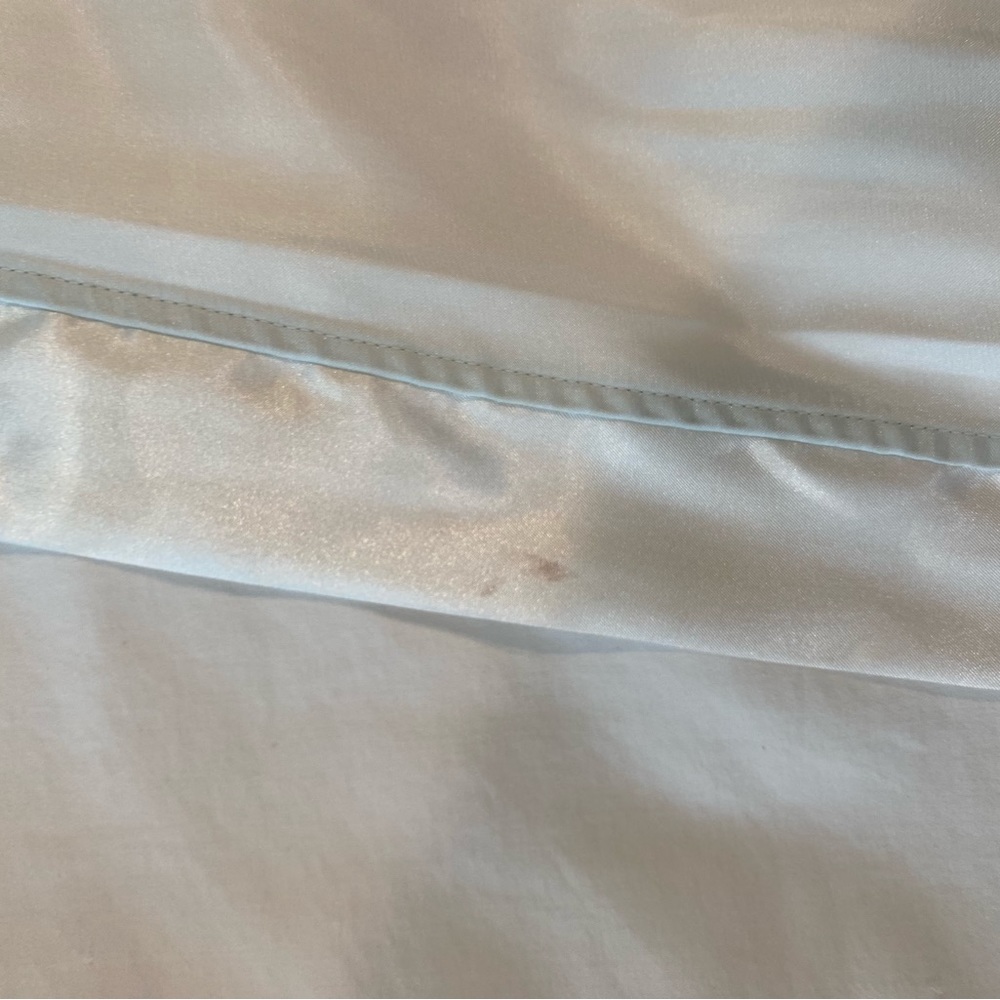 Bride White and Blue Robe - Picture 7 of 7
